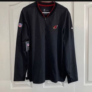 Nike NFL On Field Arizona Cardinals 1/4 Zip Pullover 906910-010